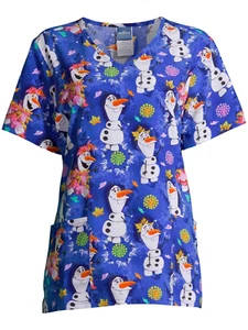 ScrubStar Women's Active V-Neck Nurses/HealthCare/ Medical Scrub Top w/Pockets - Picture 1 of 67
