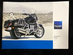 TRIUMPH Motorcycles Catalog 2006 Accessories Book Brochure 63 pgs Rocket Daytona - Imagen 1 de 11