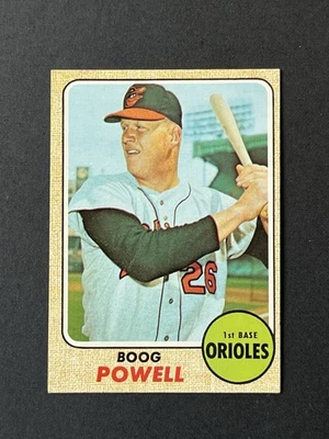 1968 Topps #381 Boog Powell Orioles - Image 1 of 2