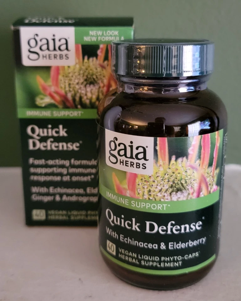 Hierbas Gaia, DEFENSA RÁPIDA, 40 ct, Exp. 4/2027, ¡Envío GRATIS! Foto 1 de 1