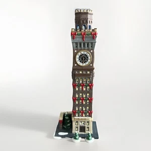 Department 56 Christmas House Baltimore MD Arts Tower Village in the City Flaws - Bild 1 von 18