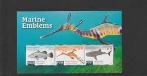 2024: Marine Emblems - Mini-Sheet - International Post Stamps. - Picture 1 of 1