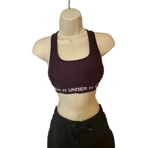 Under Armour Lila Crossback Sport BH Kompression Passform Damen Small - Bild 1 von 6