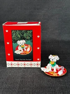 Enesco Snack That Hits The Spot Walt Disney 101 Dalmations Ornament 139726 NIB - Picture 1 of 4