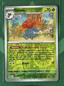 Gloom Reverse Holo 044/165 Pokémon Scarlatto e Viola 151 *CONFEZIONE FRESCA* - Foto 1 di 2