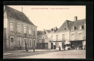 AK Chateau-Gontier, Place de l ́Hotel-de-Ville - Bild 1 von 2