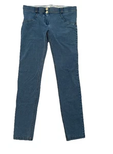 Freddy Wr Up Leggings Jeggings Size Medium Med Push Up Booty Shaping Italy Blue - Picture 1 of 16