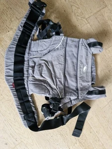 Manduca Babytrage Grau, 3,5-20 Kg, mit Sitzverkleinerung und Rückenverlängerung - Bild 1 von 2