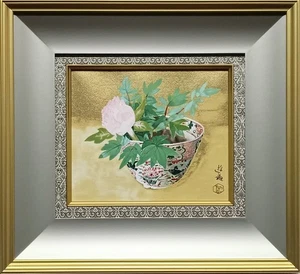 [Authentisches Werk] Yuki Ogura "Pfingstrosenblüte" [Siebdruck] - Bild 1 von 10