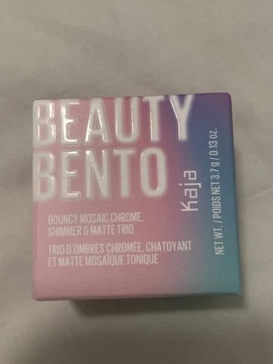 Kaja Beauty Bento Bouncy Eyeshadow Trio Coral Sunrise - Exp 07/2026 SEALED - Image 1 of 3