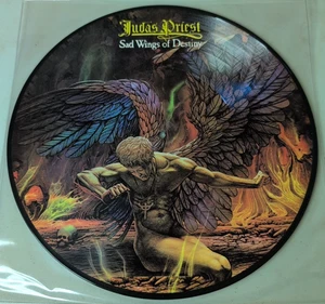 Judas Priest Sad Wings of Destiny Vinyl LP Picture Disc 1983 RARE Made in France - Picture 1 of 3