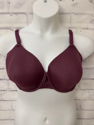 Olga Bra GB0561A Size 38DD Maroon No Side Effects Contour Underwire Lined - Image 1 of 4