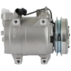 Air Conditioner Compressor w/ Clutch For 2008-2015 Mitsubishi L200 L4 2.4L 2.5L - Picture 1 of 9