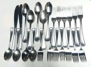 Hampton Silberschmiede Lausanne Besteck Set glänzend 24 Teile - Bild 1 von 3