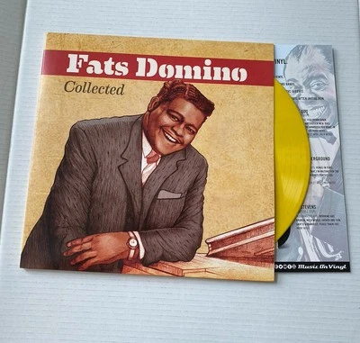 FATS DOMINO-COLLECTED- 2x YELLOW VINYL LP,LIMITED EDITION, NUMBERED, 180 GRAM,EU - Image 1 of 4
