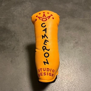 Titleist Scotty Cameron Studio Design Putter Head Cover gelb gebraucht - Bild 1 von 4