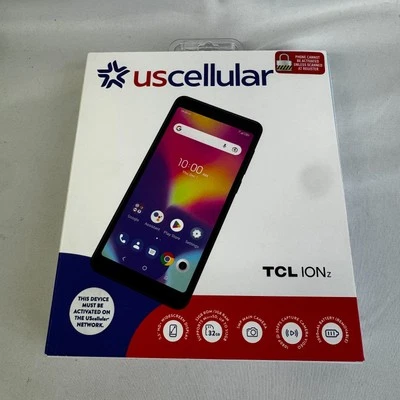 US Cellular TCL ION Z Prepaid Black Smartphone 5.5” 32GB 3GB Ram 5MP NEW SEALED! - Image 1 of 4