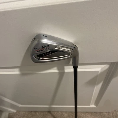Tour Edge Exotics C722 Demo 7 Iron. Stiff Tour Graphite KBS Shaft. Good. - Image 1 of 4