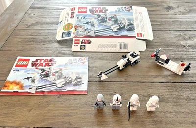 LEGO Star Wars: Snowtrooper Battle Pack 8084 100% Complete w/ Figs, Manuel & Box - Image 1 of 4