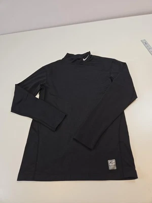 Camisa de compresión Nike Pro Combat Dri-Fit para hombre XL negra manga larga cuello falso Foto 1 de 4