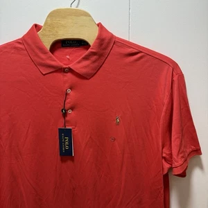 Polo Ralph Lauren Polo Shirt Big & Tall Mens Size 3XB Red NEW WITH TAGS - Picture 1 of 6