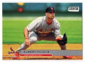 Topps Stadium Club 2001 Albert Pujols #5 novato radiocontrol - Imagen 1 de 2