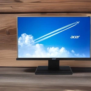 Acer V246HQL 23.6 LED Monitor Full HD 1080p 1920x1080 DVI VGA UM.UV6AA.001 (New) - Picture 1 of 8