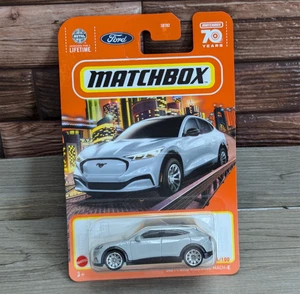 2021 Ford Mustang Mach-E 44/100 Matchbox 70 Years 30782 Grey Mattel 2023 - Picture 1 of 6