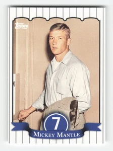 2007 Topps Updates & Highlights Mickey Mantle A Life in Baseball #MMLB-1 NM - Picture 1 of 2