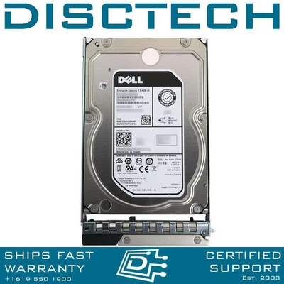 Dell 400-ATKP / HKHJT 4TB 3.5" 7.2K RPM Near-Line SED SAS Hard Drive Kit X7K8W - Image 1 of 4