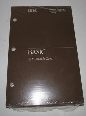 IBM Personal Computer Hardware Reference Library Basic By Microsoft 6025013 (B3) - Image 1 of 4