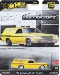 CHEVROLET CHEVELLE SS WAGON CAR CULTURE FAST WAGONS Hot Wheels Premium 70 - Imagen 1 de 1