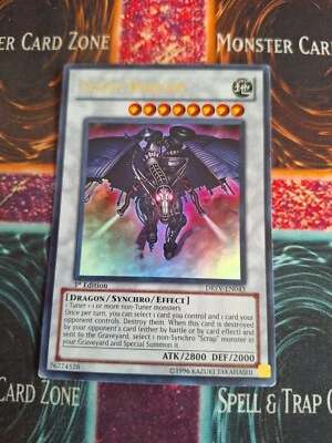 Yu-Gi-Oh! TCG Scrap Dragon DREV-EN043 Ultra Rare 1st Edition LP/MP - Image 1 of 4
