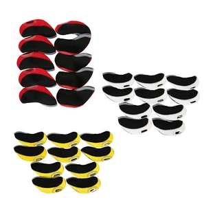 Golf Iron Headcovers Set Of 10 Lightweight Training Stylish Dustproof Portable - Foto 1 di 16