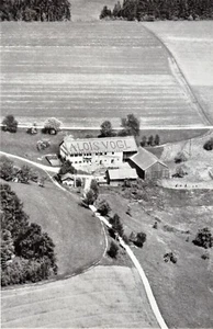 Luftbild Bauernhof Alois Vogl bei Cham - 1950er Jahre - Bild 1 von 1