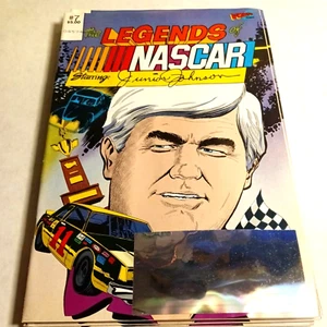 *Junior Johnson The Legends of Nascar #7 Vortex Racing Comic Hologram Cover - Picture 1 of 6
