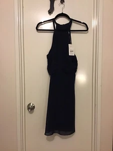 Wish Blaire Midnight Blue Dress - Picture 1 of 5