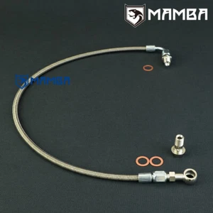 65cm Turbo Oil Feed Line For Nissan's RB25DET Top Mount Garrett GT30R GT35R - Bild 1 von 2