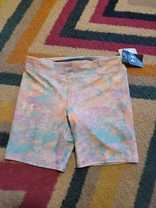 NWT Under Armour YLG Girls Bike Shorts Heat Gear Youth Large - Picture 1 of 8