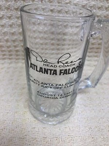 1997 Dan Reeves ATLANTA FALCONS Glass Mug - Picture 1 of 7