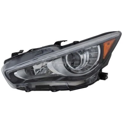 New For 2014-2017 Infiniti Q50 Left Driver Side Headlight 260604HB0B IN2502157 Foto 1 de 4
