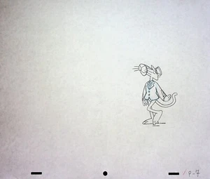 Lápiz dibujado a mano The Pink Panther 2 películas BOB KURTZ producción de apertura - Imagen 1 de 2