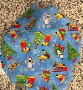SCRUB CAP HAT NEW WITH DRAW STRINGS  CHRIISTMAS - Picture 1 of 1