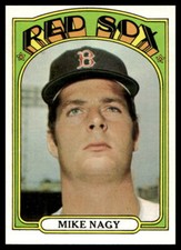 1972 Topps #488 Mike Nagy Boston Red Sox NR-MINT SET BREAK!