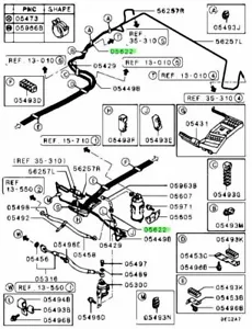 Rohr, Kraftstoffdampf für: Mitsubishi Lancer Evo 4 5 6 CN9A CP9A - Bild 1 von 1