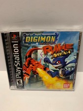 Digimon Rumble Arena (Sony PlayStation 1 PS1, 2002) COMPLETE CIB Tested