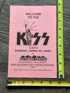 Programa KISS 15ª Convención NY Kiss Expo Bruce Kulick 2001 Beso de Colección - Imagen 1 de 3