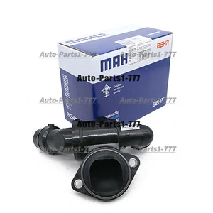 For AudiA4 Quattro 2.0L New Engine Coolant Thermostat w Housing MAHLE 06D121111G - Picture 1 of 4