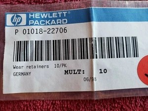 HP / AGILENT 01018-22706, Verschleißhalter für 1050 Pumpe, 6/Stück. - Bild 1 von 3