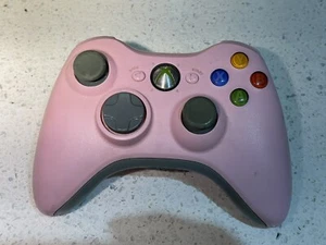 Genuine Official Microsoft Xbox 360 Wireless Controller Pink, Fully TESTED 🎮 - Picture 1 of 10